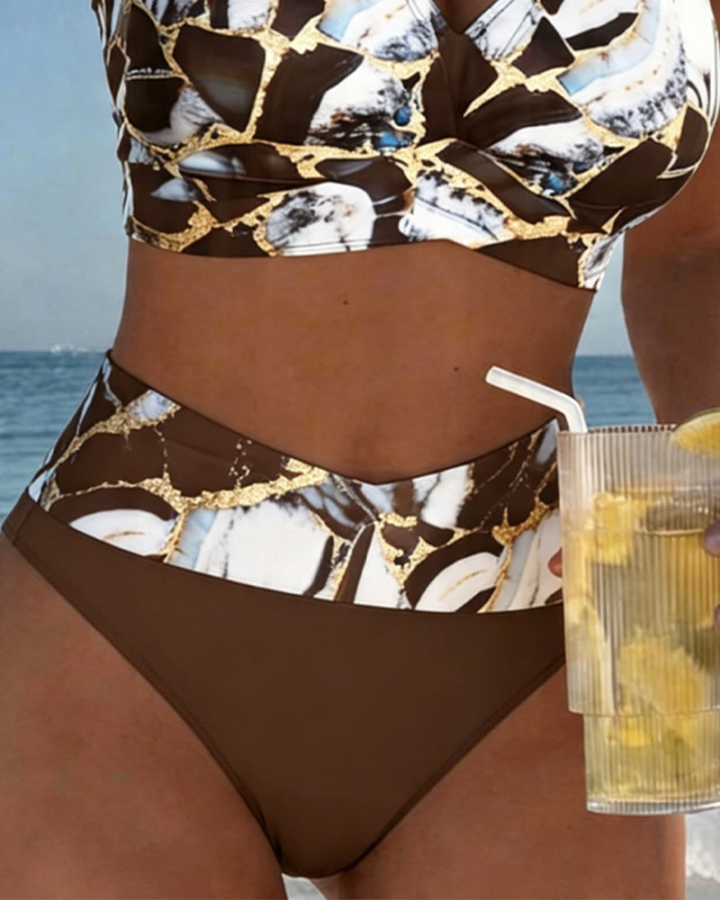 Bikini Bretelle Découpe Créateur