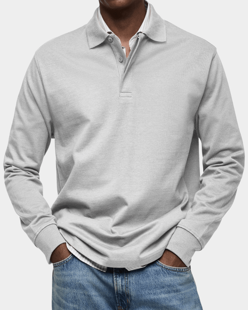 Marcel™ | Polo décontracté à manches longues