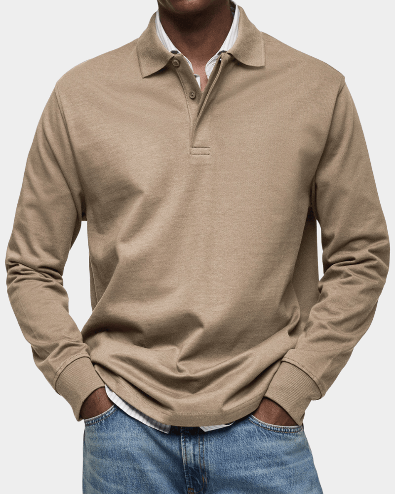 Marcel™ | Polo décontracté à manches longues
