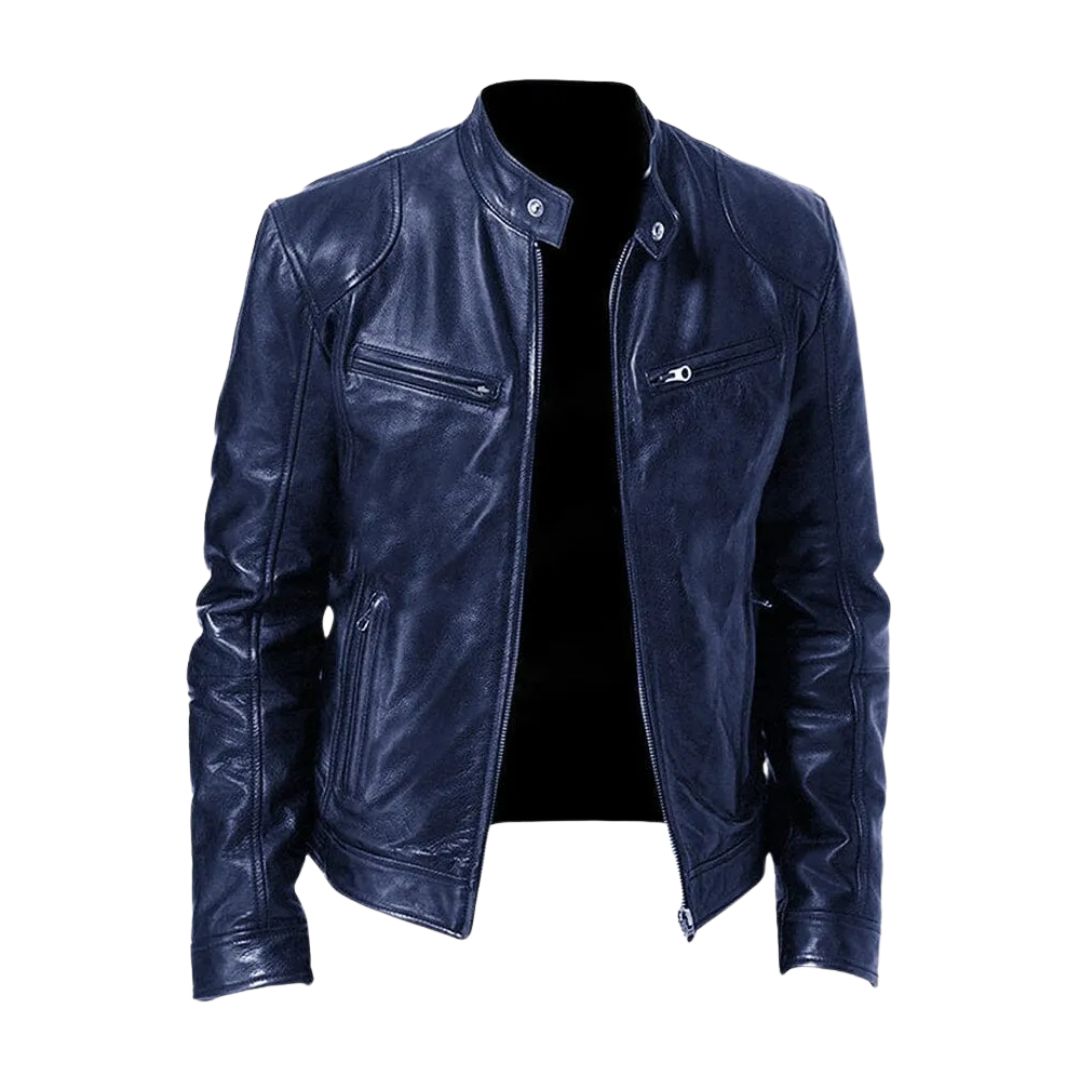Laurent™ | Veste Décontractée en Cuir