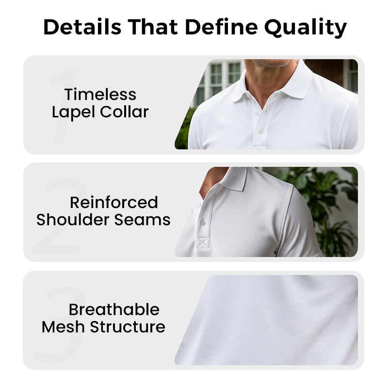 J et M™ | Polo Homme Décontracté