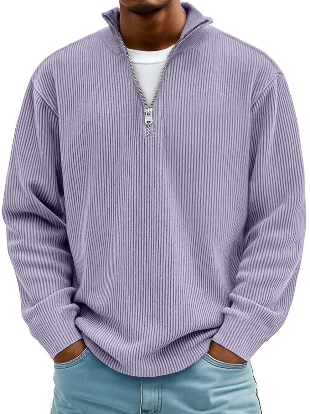 Laurent™ | Pull Décontracté en Velours Côtelé