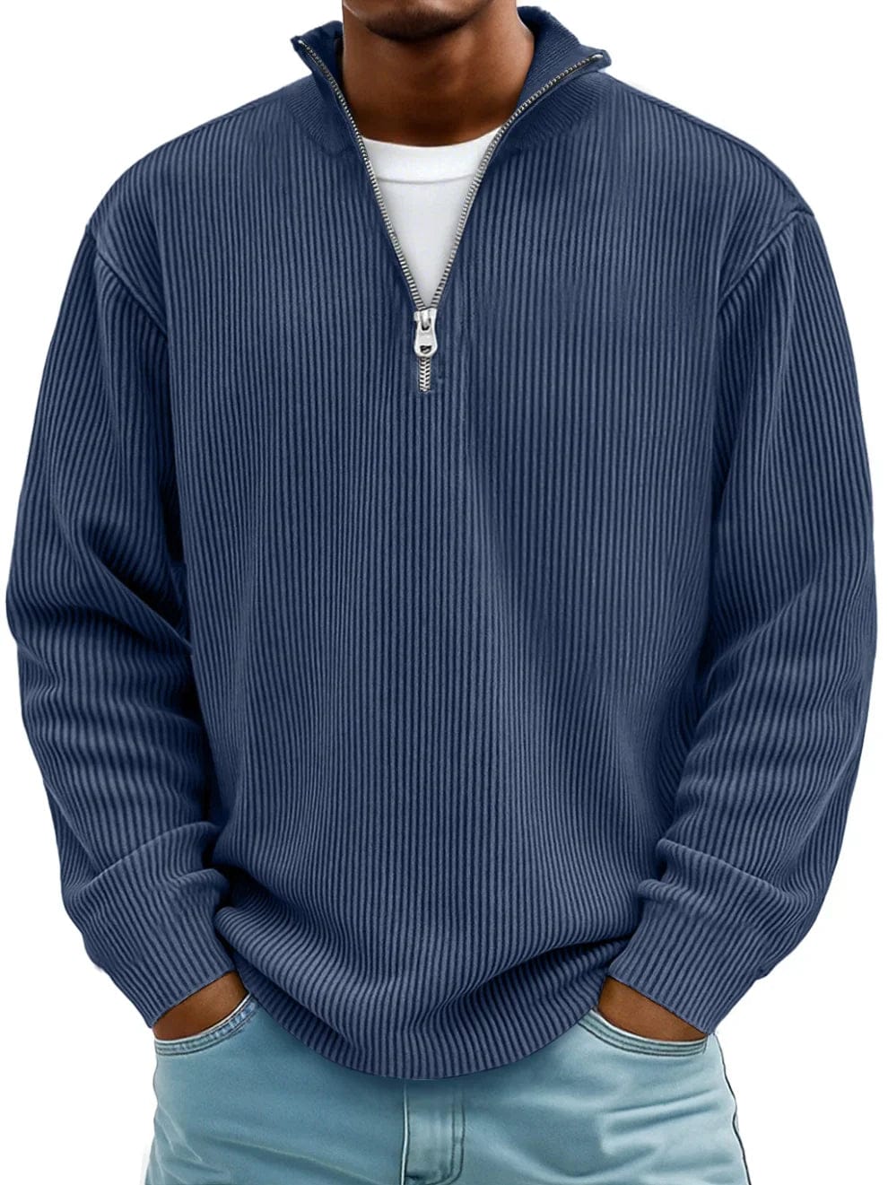 Laurent™ | Pull Décontracté en Velours Côtelé