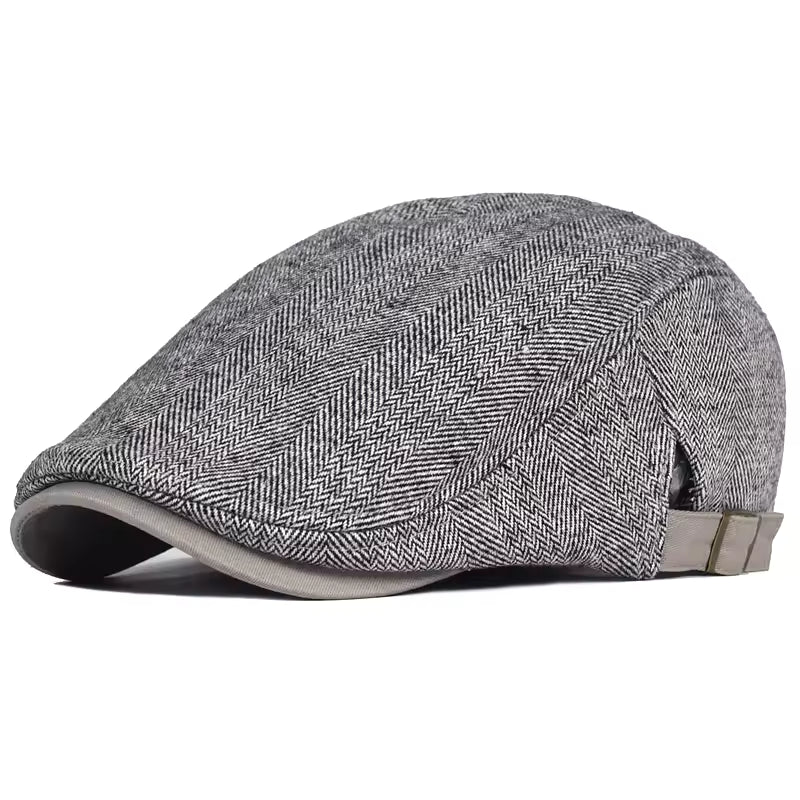 Casquette Plate Héritage en Laine Noble
