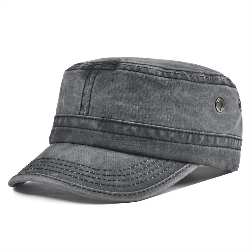 Casquette Vintage à Couronne Haute
