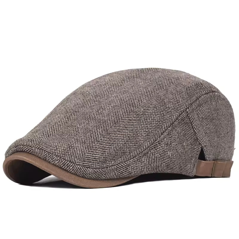 Casquette Plate Héritage en Laine Noble