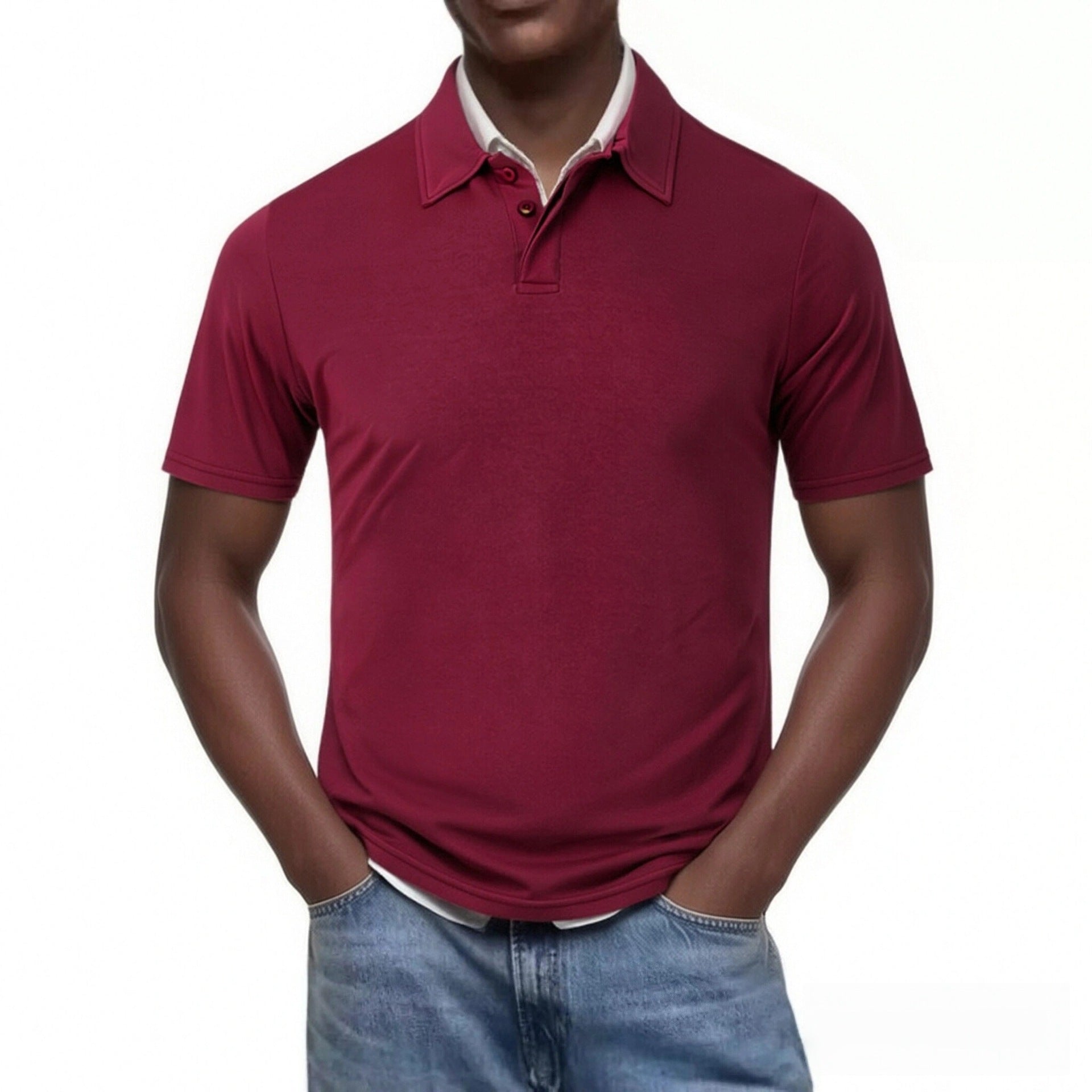 Jean™ | Polo Décontracté à Manches Courtes