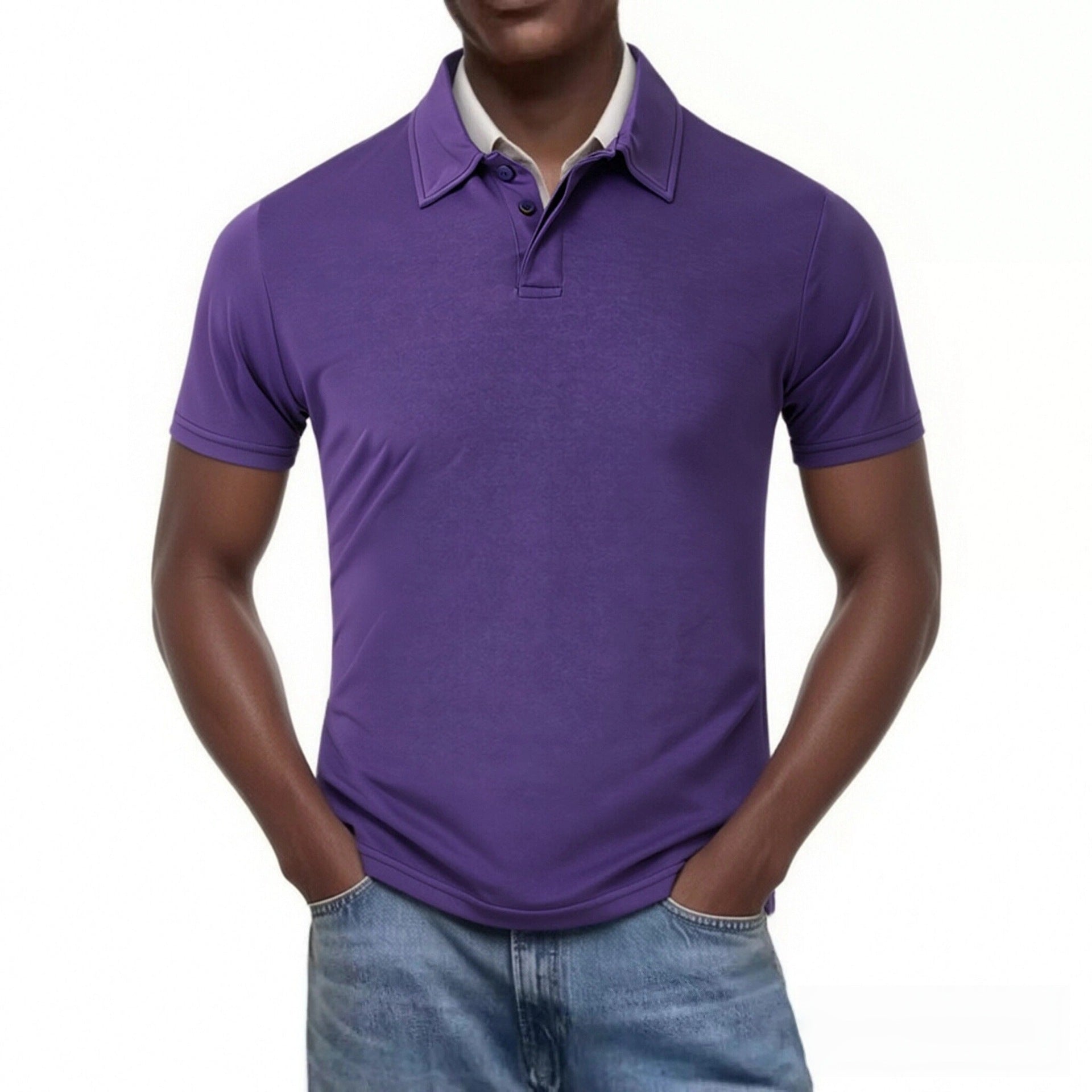 Jean™ | Polo Décontracté à Manches Courtes