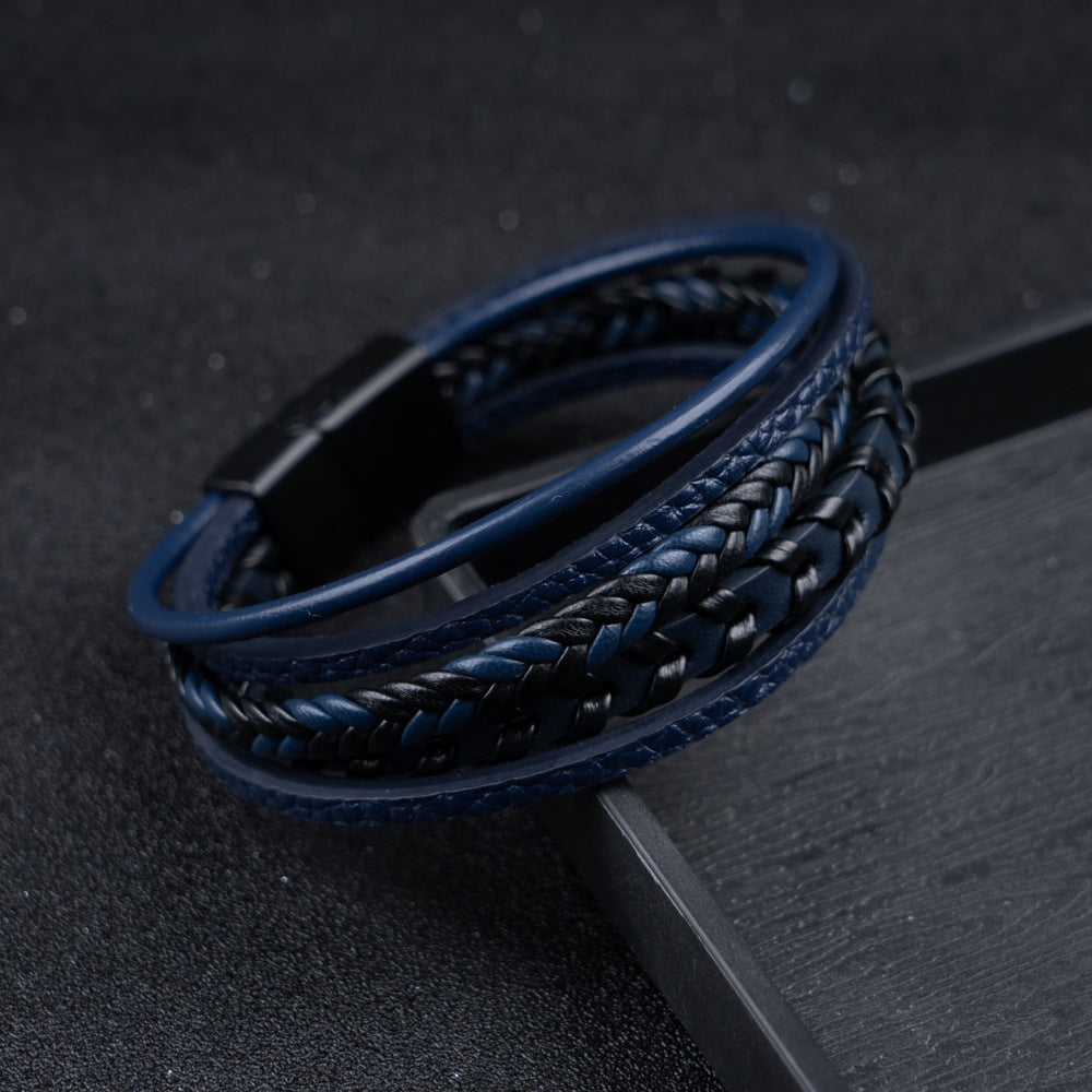 Marcel™ | Bracelet Homme en Cuir – robuste, élégant et intemporel