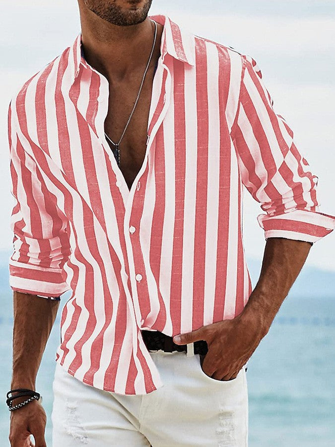 Jean™ | Chemise Homme Classique à Rayures