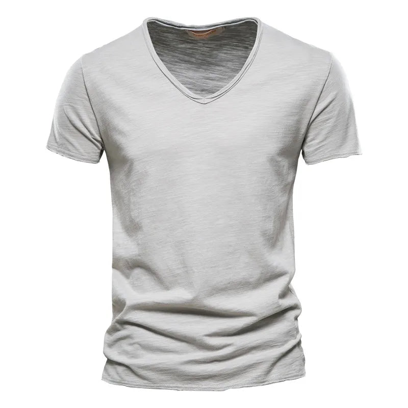 Jean™ | T-shirt d'Été en Coton à Col Rond