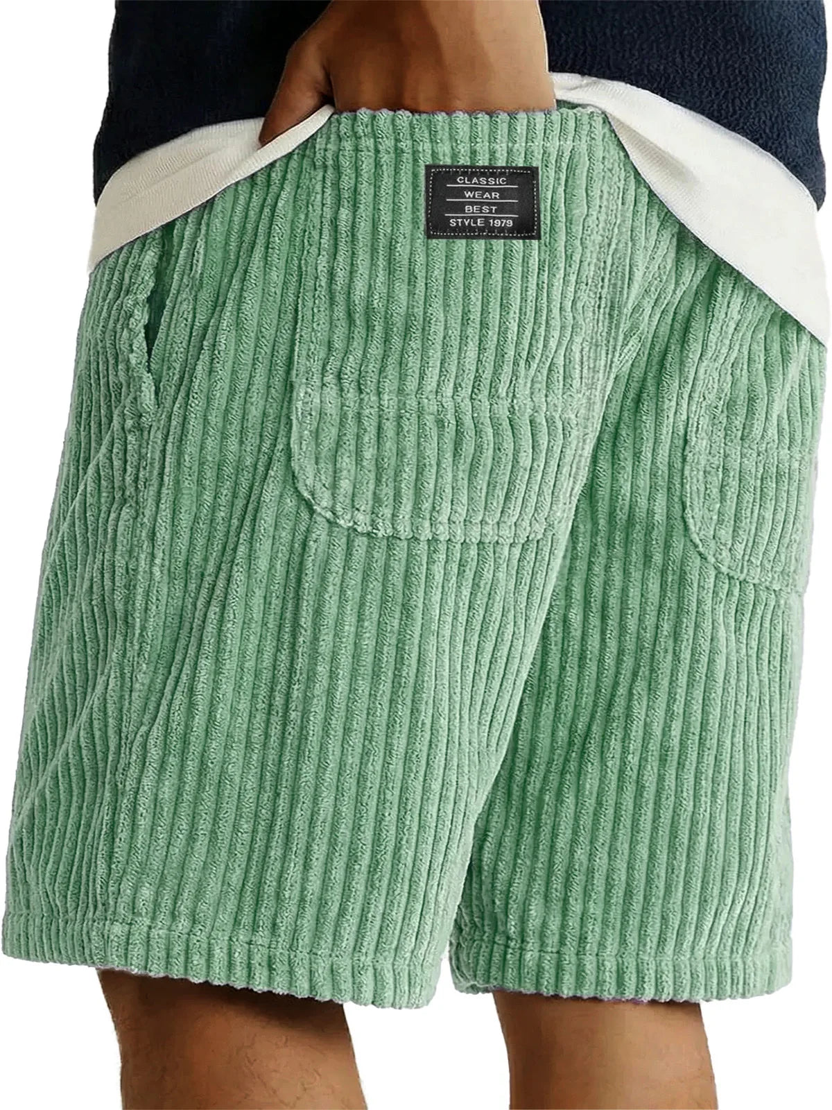 Jean et Marcel™ | Short Vintage Confort en Velours Côtelé