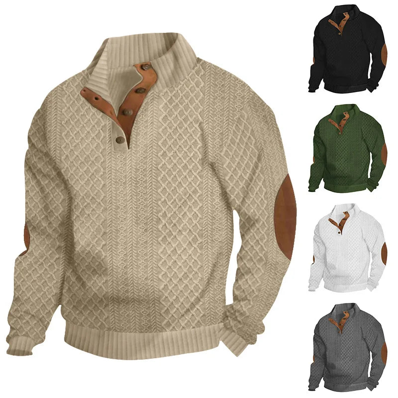 Philippe™ | Pull Décontracté aux Détails Classiques