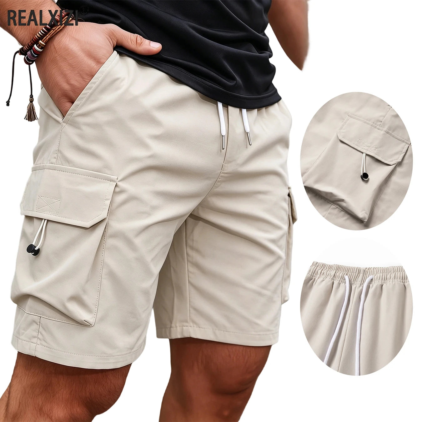 Jean™ | Short Cargo d'Été Pratique – Léger et Confortable
