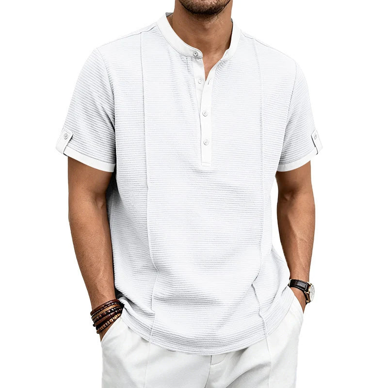 Jean et Marcel™ | Chemise Henley confortable et intemporelle