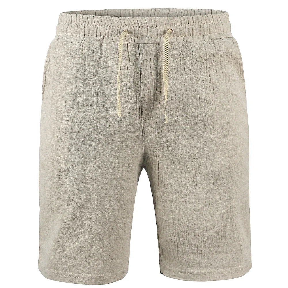 Jean™ | Short Élégant en Coton et Lin