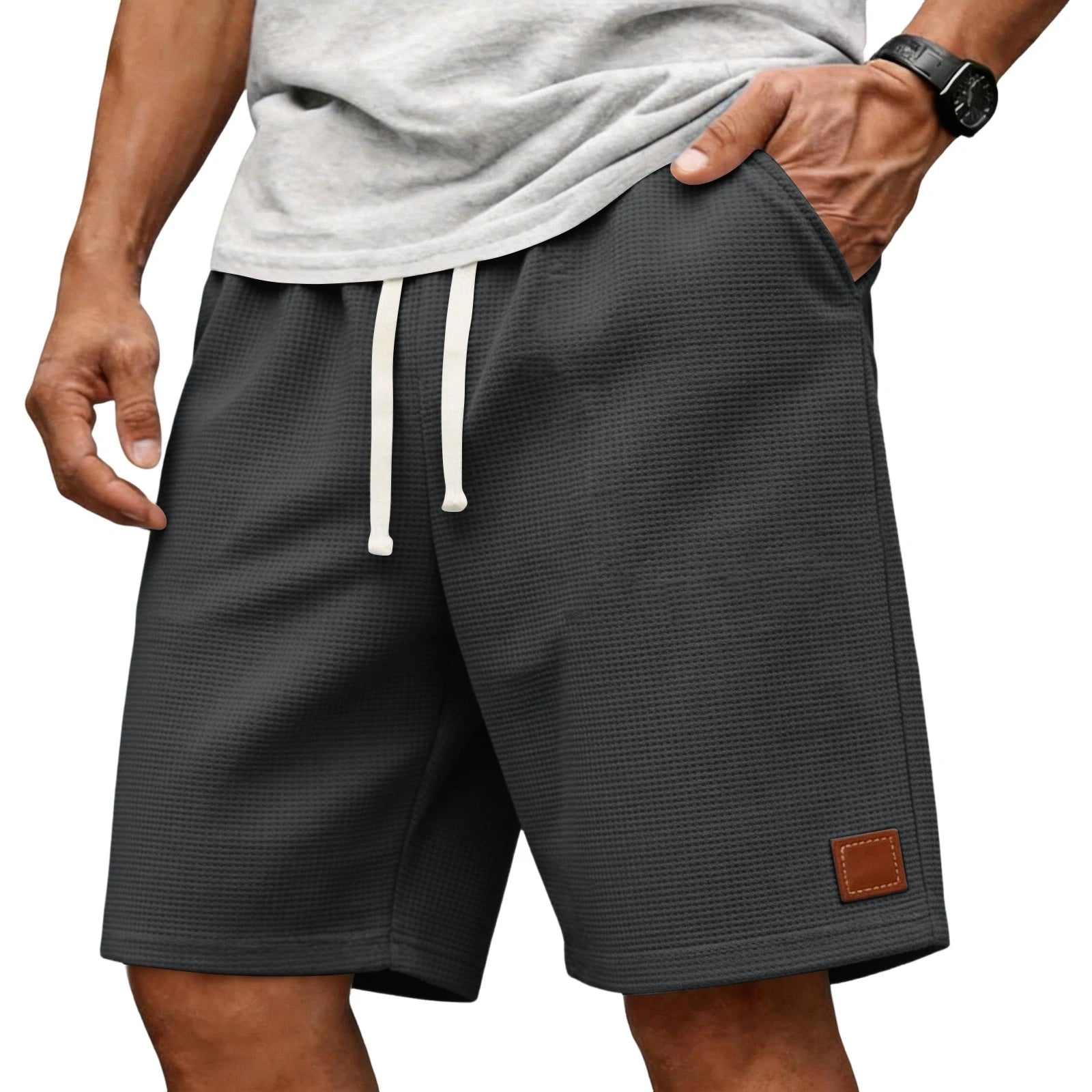 Jean et Marcel™ | Short Décontracté à Texture Gaufrée