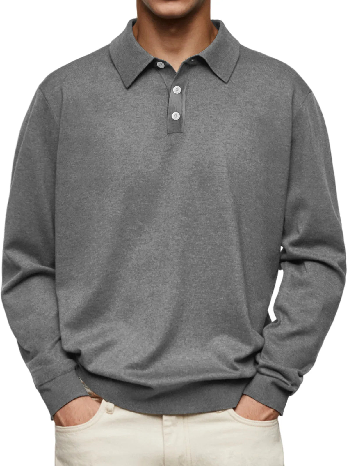 Marcel™ | Polo Casual à Manches Longues