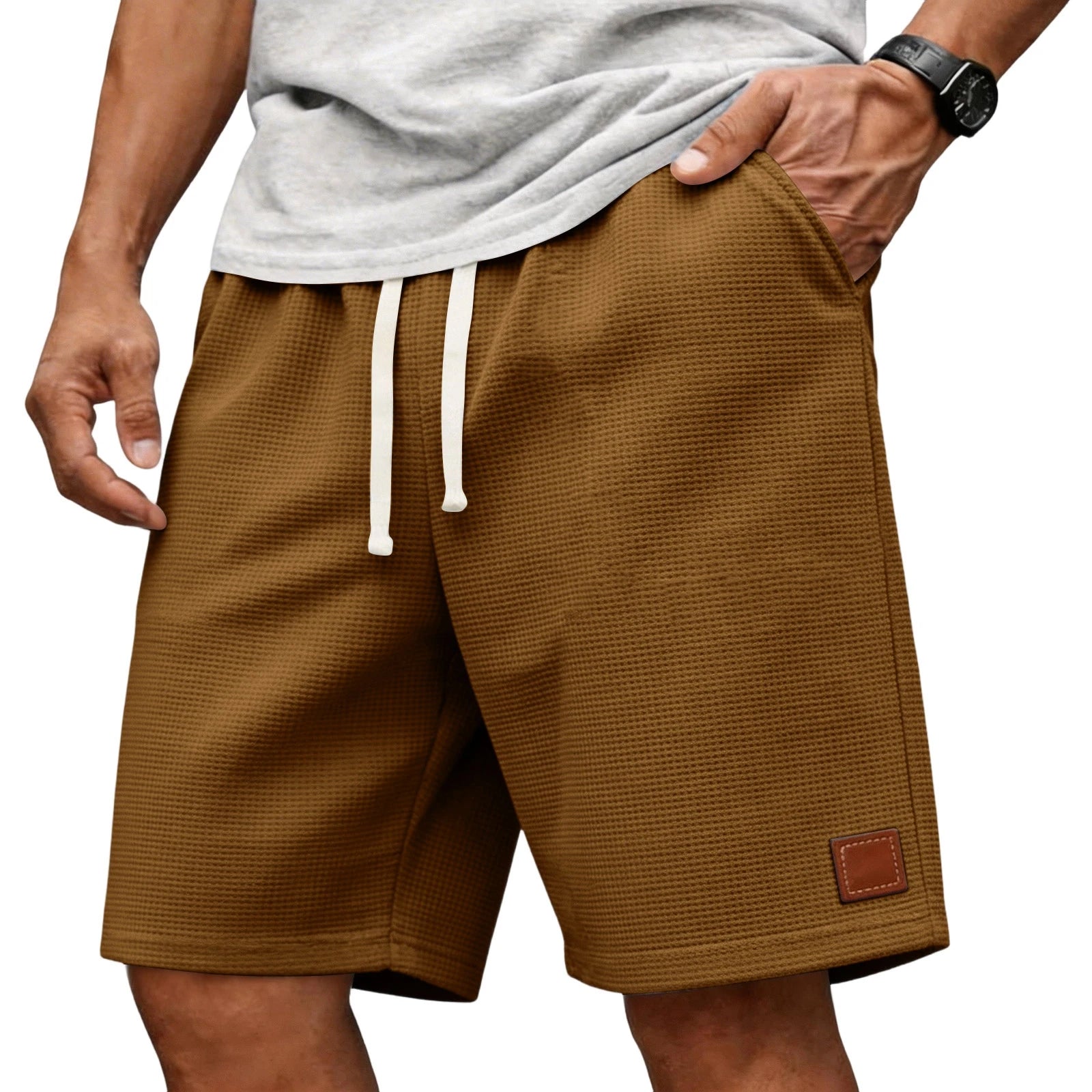 Jean et Marcel™ | Short Décontracté à Texture Gaufrée