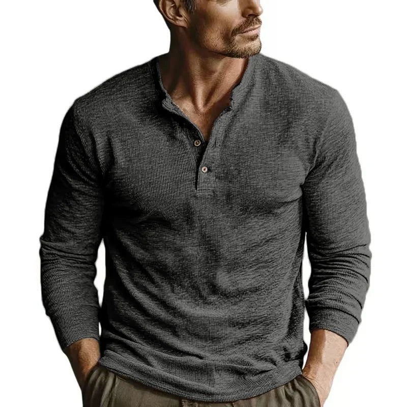 Jean & Marcel™ | Chemise Homme Intemporelle à Manches Longues