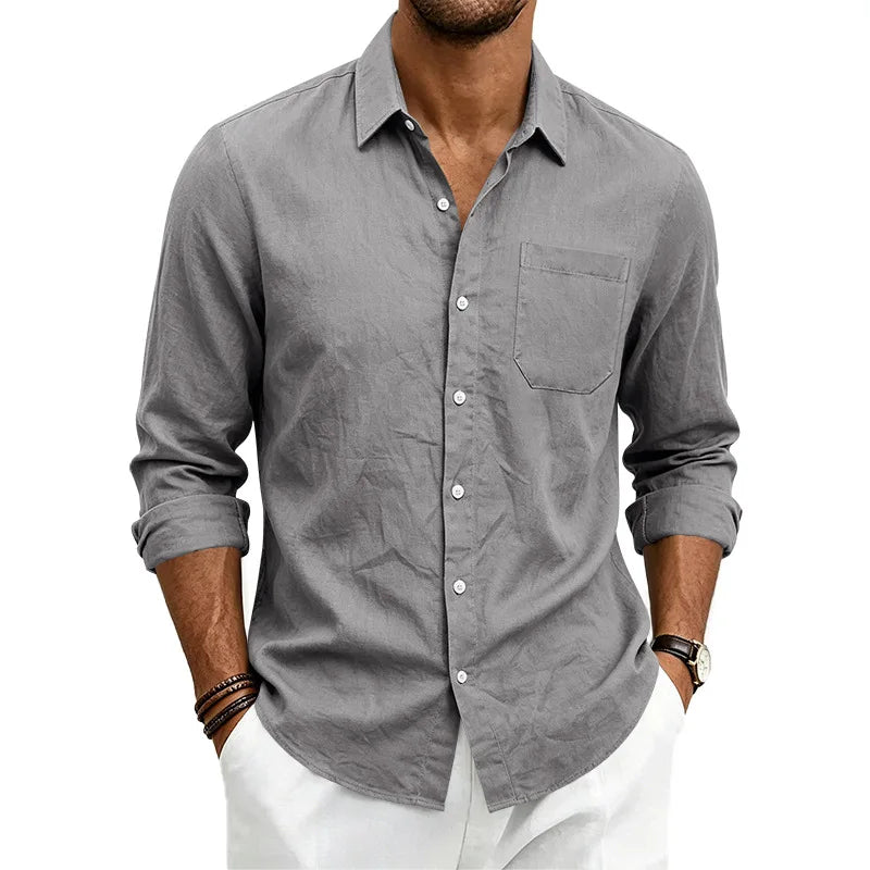 Jean™ | Chemise en Lin Élégante