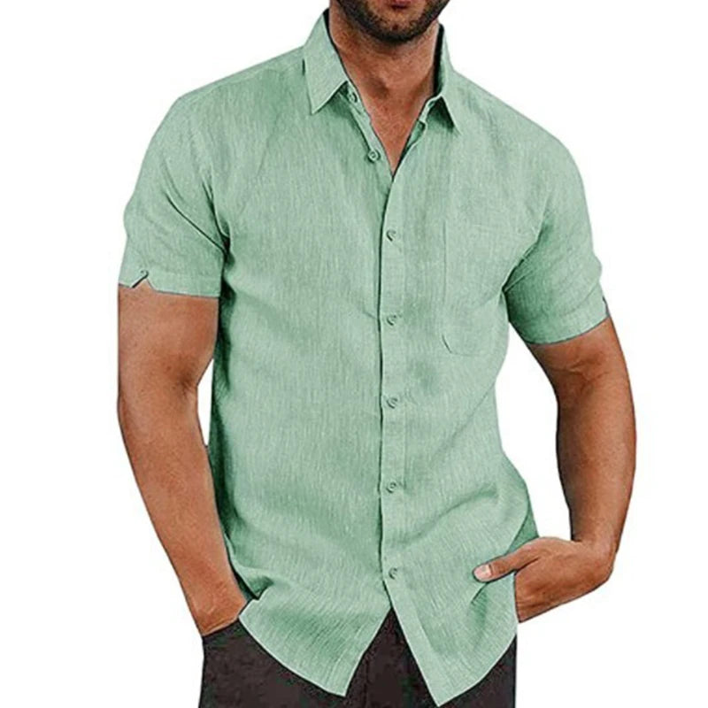 Philippe™ | Chemise en Lin Respirante pour Homme