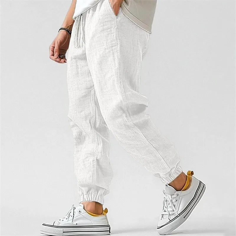 Marcel™ | Pantalon Homme en Lin Extensible