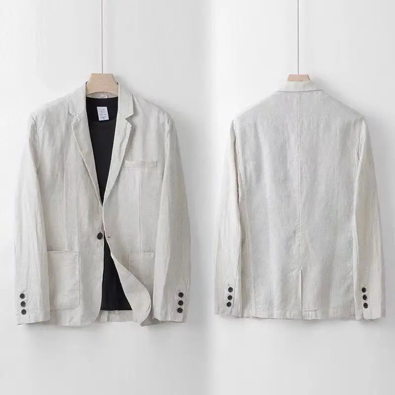Jean et Marcel™ | Costume en lin deux pièces élégant pour homme