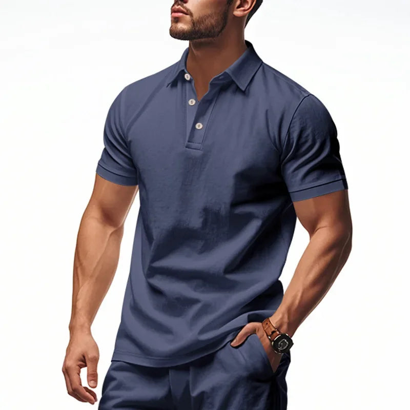 Marcel™ | Polo Décontracté en Lin