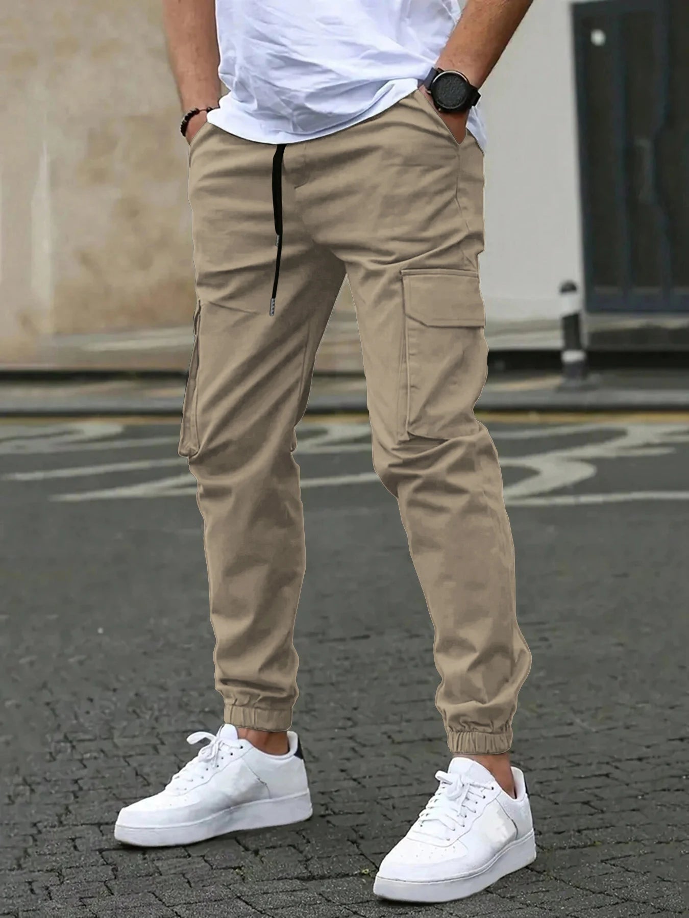 Jean™ | Pantalon Cargo Slim Fit Moderne pour Homme