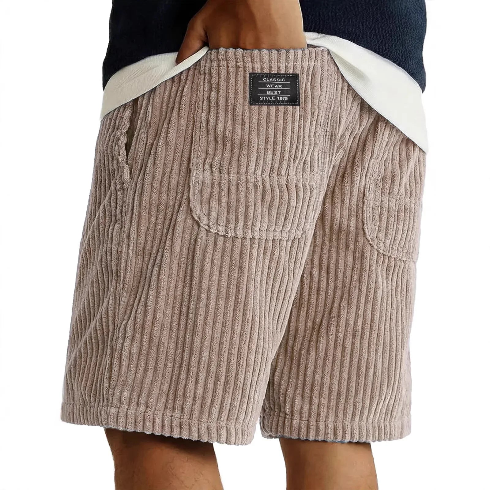 Jean et Marcel™ | Short Vintage Confort en Velours Côtelé