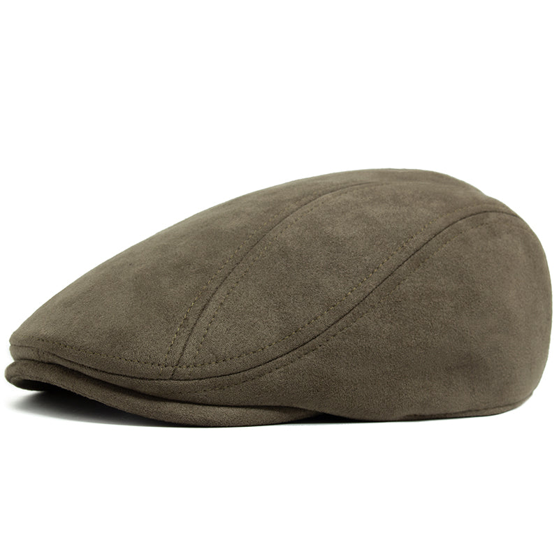 Casquette classique en daim