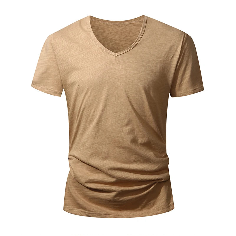 Jean™ | T-shirt Col V Premium pour Homme