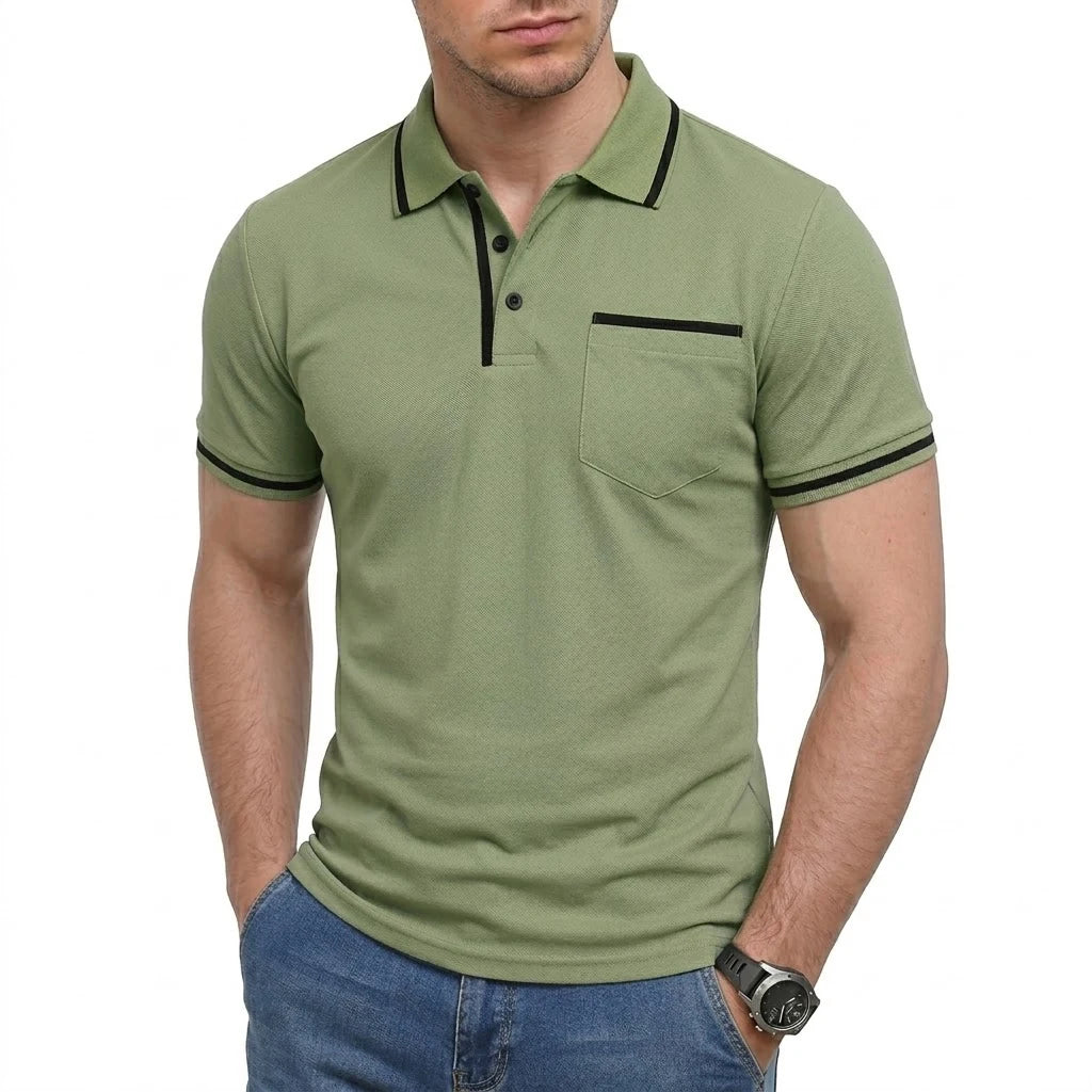 Jean™ | Polo Homme Estival au Style Décontracté