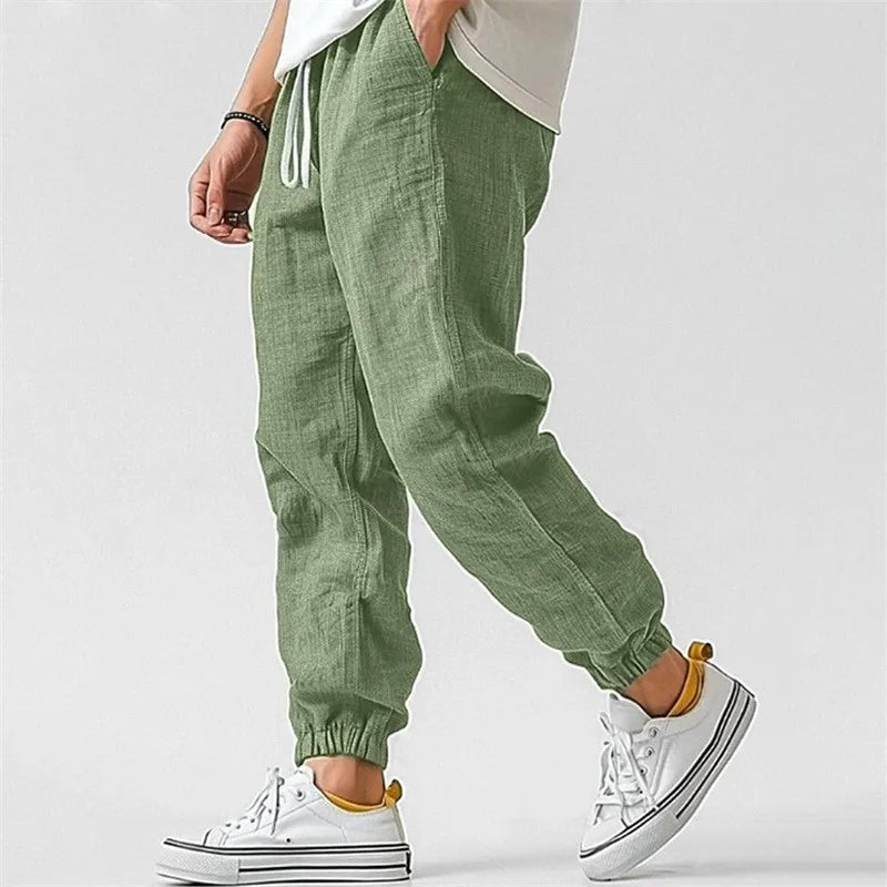 Marcel™ | Pantalon Homme en Lin Extensible