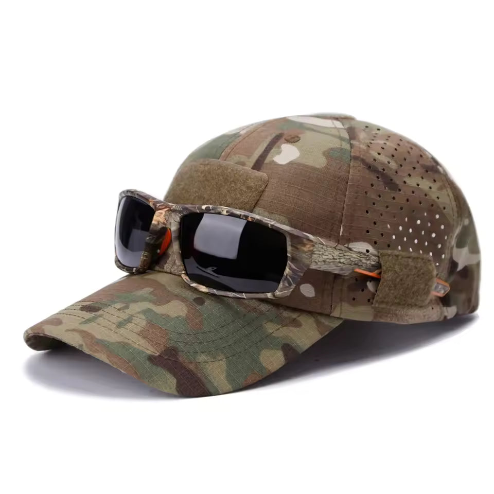 Casquette compatible avec les lunettes de soleil