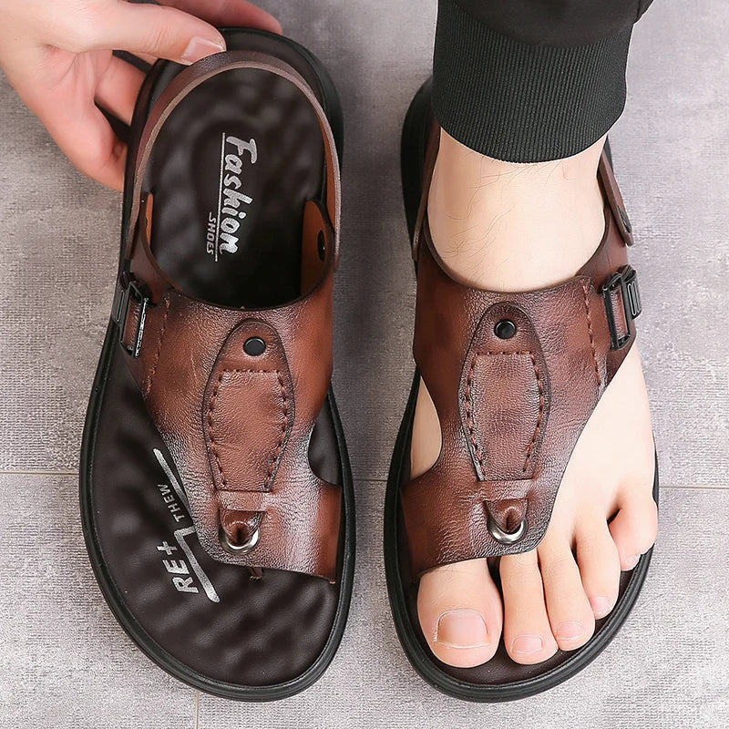 Jean et Marcel™ | Sandales Classiques Haut de Gamme avec Soutien Optimal
