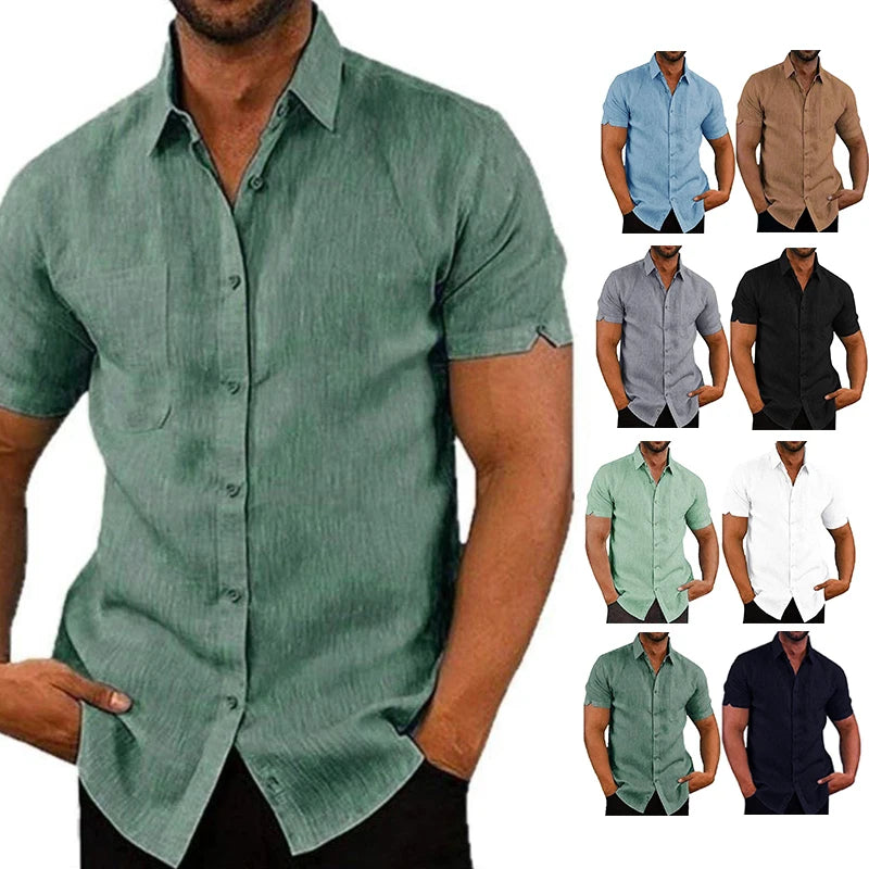 Philippe™ | Chemise en Lin Respirante pour Homme
