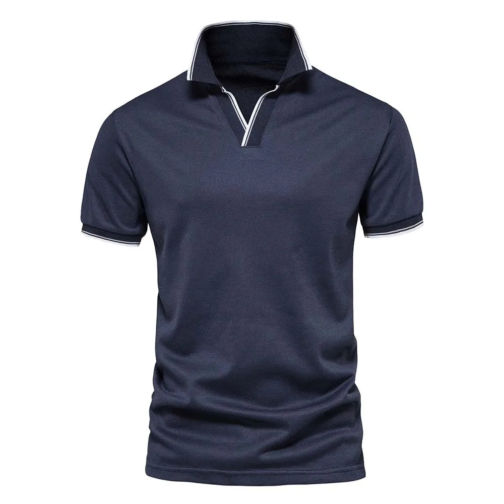 J&M Paris™ | Polo pour Homme à Col en V