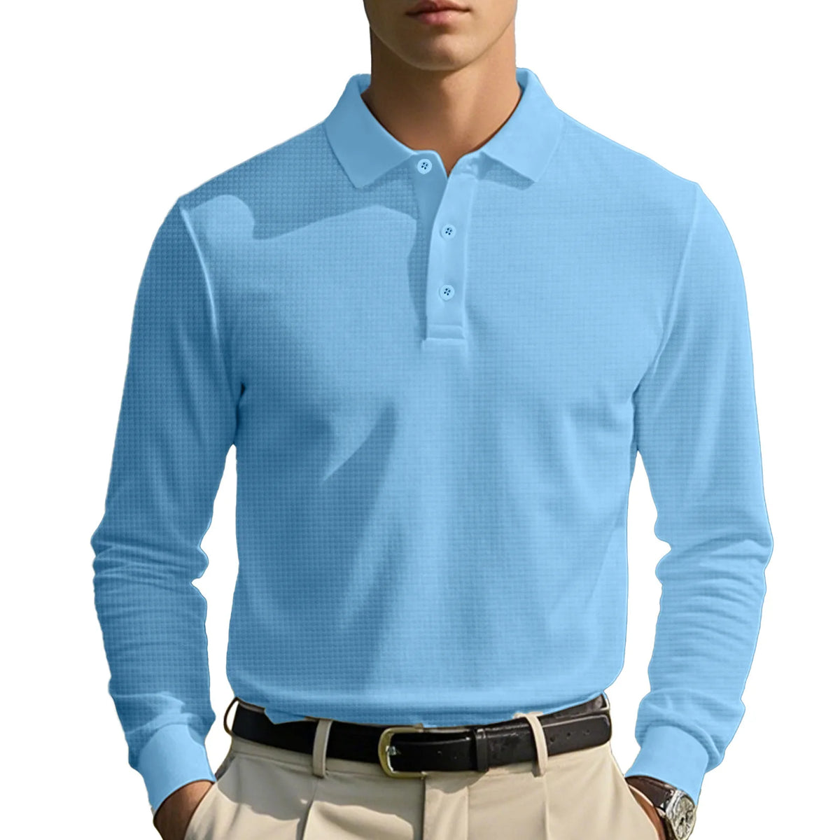 Laurent™ | Polo Élégant à Manches Longues