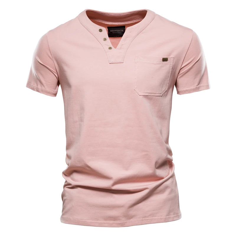 Marcel™ | T-Shirt Henley Vintage pour Homme