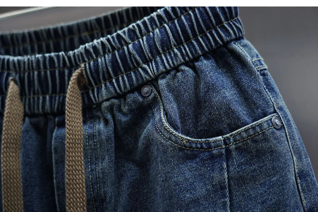 Jean™ | Pantalon Baggy Denim avec Ceinture
