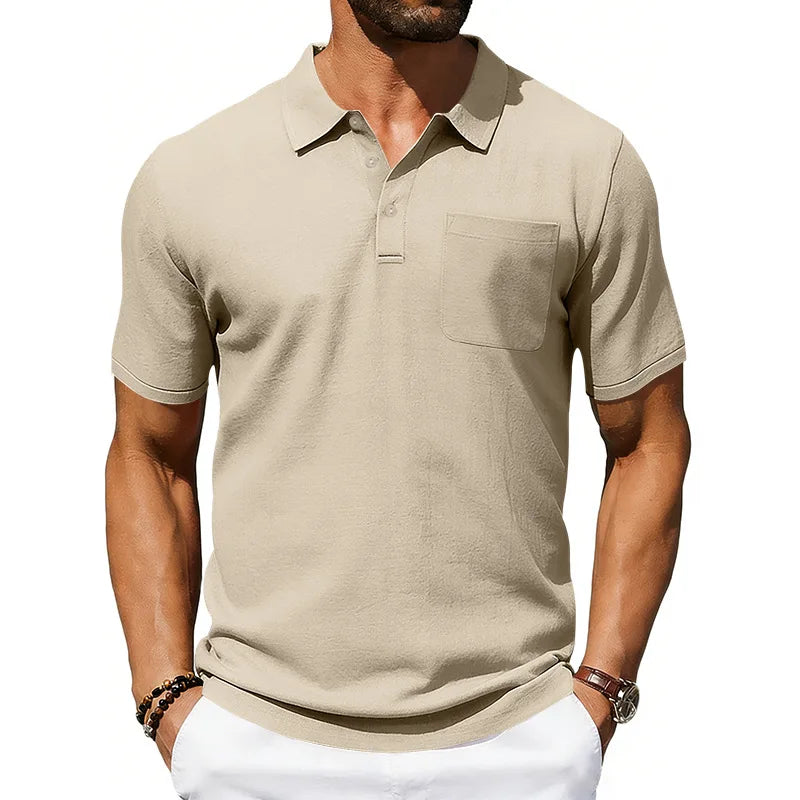 Laurent™ | Polo en Lin Intemporelle