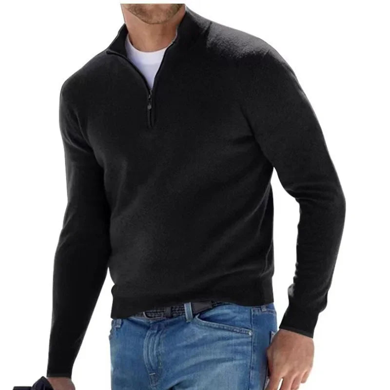 Jean™ | Pull décontracté à demi-zip