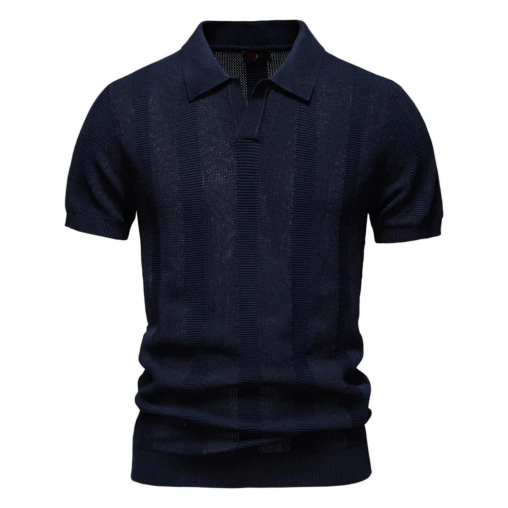 J&M Paris™ | Polo Rayé Élégant
