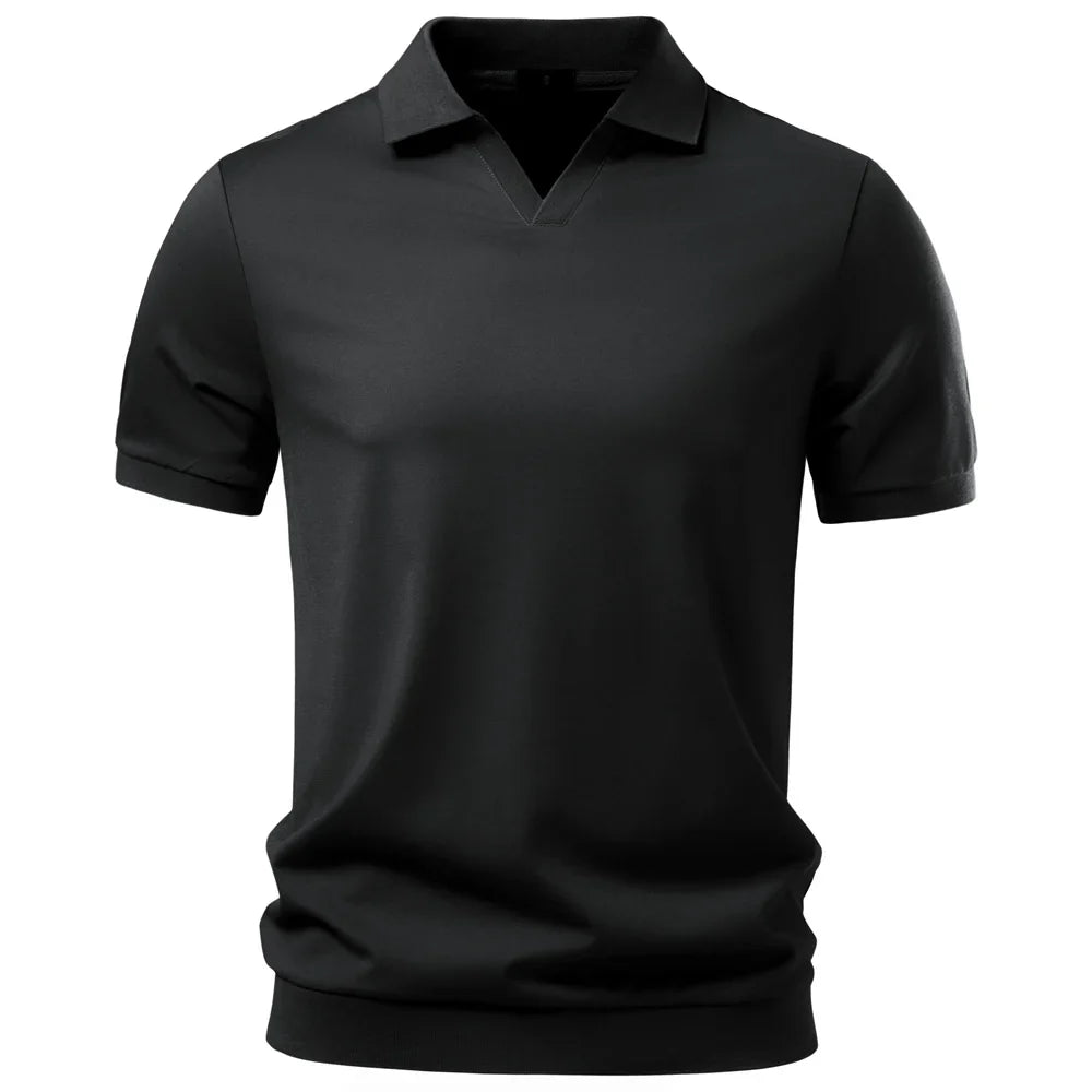 J&M Paris™ | Polo Respirant Col V