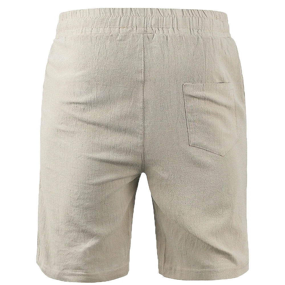 Jean™ | Short Élégant en Coton et Lin