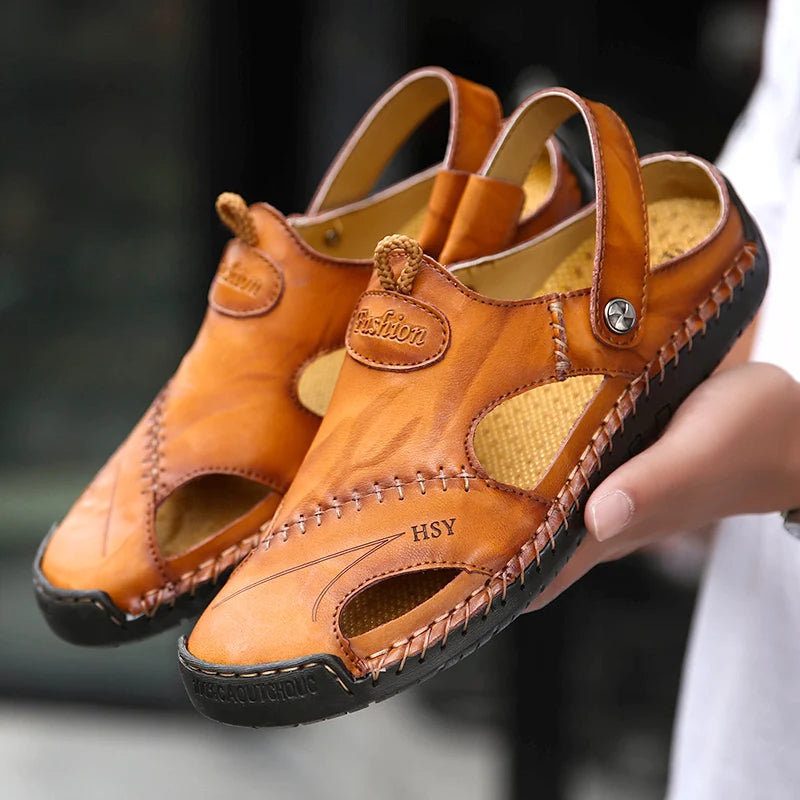 Bernard™ | Sandales en Cuir Classiques pour Homme