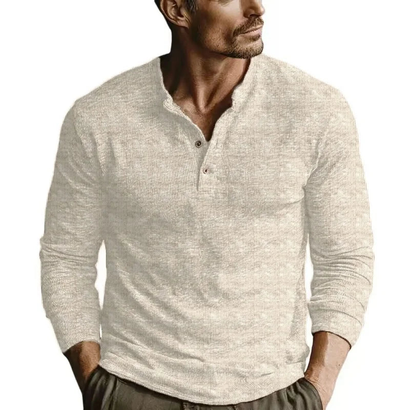 Jean & Marcel™ | Chemise Homme Intemporelle à Manches Longues