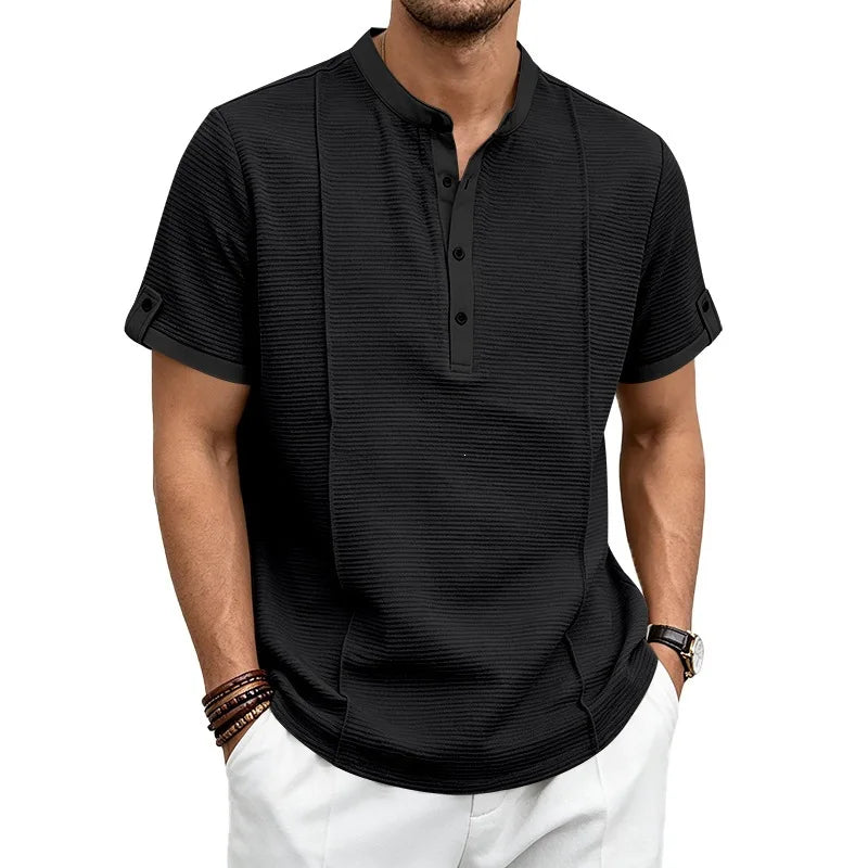Jean et Marcel™ | Chemise Henley confortable et intemporelle